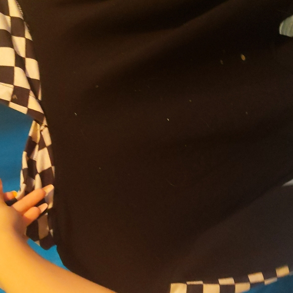 A checkers crop top jacket super cute - Picture 1 of 2